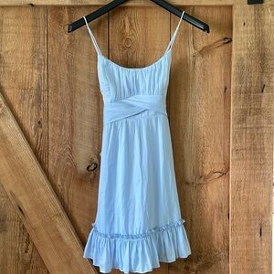 Light Blue Mini Dress